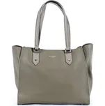 Tříoddílová velká kabelka na rameno David Jones CM6629, na A4 zelená