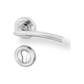 Dveřní kování ACT SERVIS ACT - Hagen R Provedení: PZ (vložkový zámek), Povrch: IN - nerez