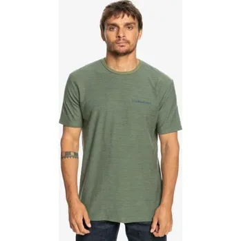 Pánské tričko TRIKO QUIKSILVER KENTIN S/S - zelená - M + při osobním odběru 561 Kč