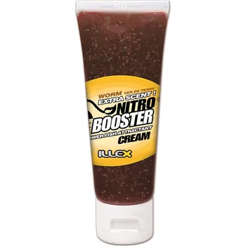 Návnadové aroma ILLEX Nitro Booster krém 75 ml - červ