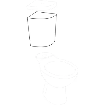 Klozet Kerra Samostatná nádrž pro Kratos 61