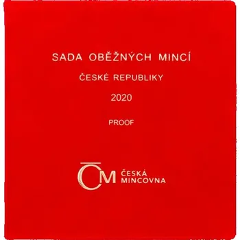 Sada oběžných mincí 2020 proof /semišový obal/