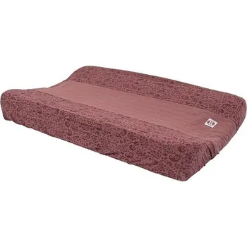 Přebalovací podložka LODGER povlak na přebalovací podložku CHANGER FLOWER TRIBE Rosewood