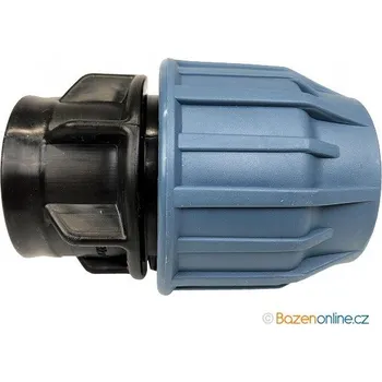 Vodovodní potrubí PE spojka 25 mm s vnitřním závitem 3/4"