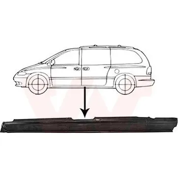 Prah karosérie Nástupní panel VAN WEZEL 0732103