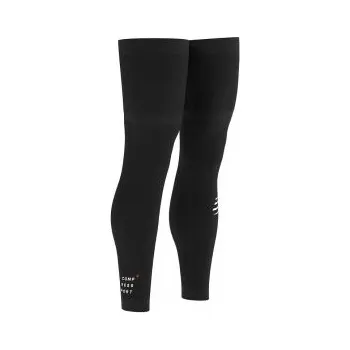Běžecké oblečení COMPRESSPORT FULL LEGS black T1 návleky + DÁREK DLE VÝBĚRU!