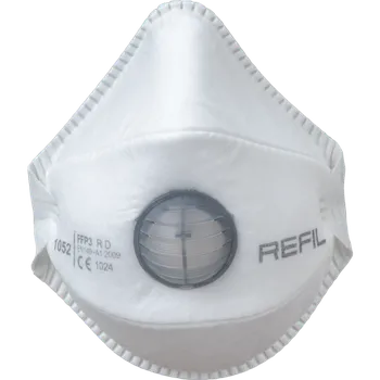 respirátor REFIL Respirátor REFIL 1052 FFP3, tvarovaný, s ventilkem, 5 ks - cena za celé balení 5 ks 0701013499999