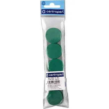 Dekorativní magnet Magnety 9795/10 zelené sada 10 ks CENTROPEN