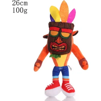 plyšák Crash Bandicoot s maskou plyšák 26 cm - SKLADEM
