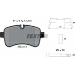 Sada brzdových destiček, kotoučová brzda TEXTAR 2923201