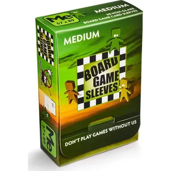 Příslušenství k deskovým hrám Arcane Tinmen Obaly Board Game Sleeves -Non-Glare - Medium (50 ks)