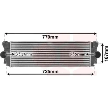 Motor automobilu Chladič turba VAN WEZEL 30004396