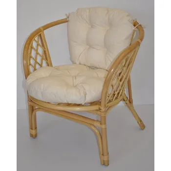 Podsedák Axin Trading s.r.o. Polstr na křeslo Bahama béžový melír