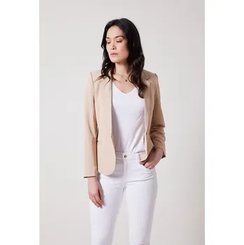 Dámské sako Sako elegantní Escandelle Paris 3125 barva: růžová, velikost: L