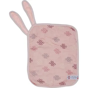 Hračka pro nejmenší LODGER muchláček SNUGGLER MUSLIN KNOT XANDU Sensitive