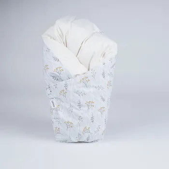 Zavinovačka Tulimese Náhradní povlak křehké rostlinky smetanová VELIKOST NÁHRADNÉHO POVLAKU: POVLAK 90X90 CM