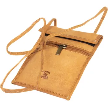 Obal na doklad Always Wild Pouzdro na krk na doklady béžové