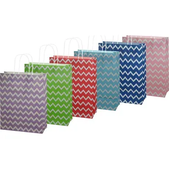 Dárková taška MFP taška dárková L kraft 245x310x105 potisk mix 5252676