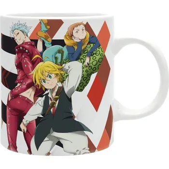 Stolování Hrnek The Seven Deadly Sins - Meliodas, Ban, King