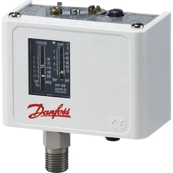 Ventil Regulátor tlaku vlnovcový Danfoss KP35 rozsah 40-350 kPA (060-216666)