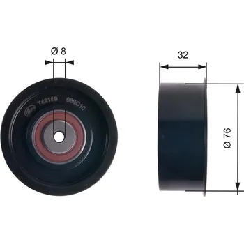 Vratná/vodicí kladka, ozubený řemen GATES T42169