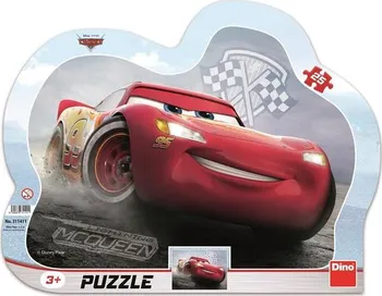 Puzzle Dino Cars 3 Blesk McQueen 30 x 23 cm 25 dílků