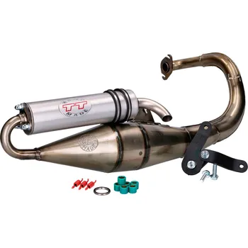 Výfuk pro motocykl Výfuk LeoVince HandMade TT, Peugeot Speedfight II LV4058