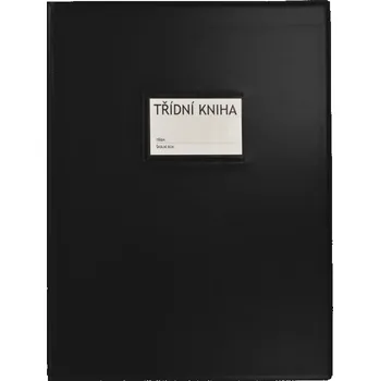 Karton P+P Desky na třídní knihu A4 okénko - černá Classic