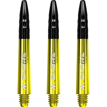 Příslušenství pro šipky Mission Násadky Sabre - midi - yellow