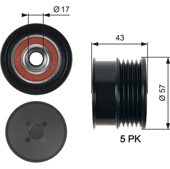 Předstihová spojka GATES OAP7088