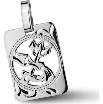 Přívěsek Šperky4U Stříbrný přívěsek znamení VODNÁŘ - ZB51255-2