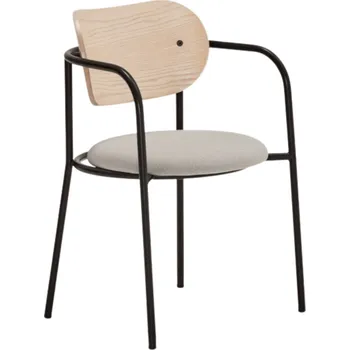 Jídelní židle Hnědá dřevěná jídelní židle Teulat Eclipse