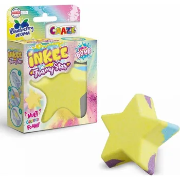 bomba do koupele Šumivá hvězda žlutá