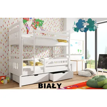 Postel Patrová postel GÁBINA NEW 80x180 cm masiv Barva postele: Ořech