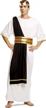 Karnevalový kostým Pánský kostým Caesar VI01220x bílý/černý/zlatý