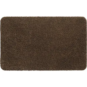 Rohožka Hnědá pratelná vstupní rohož FLOMA Aqua Stop - délka 60 cm, šířka 100 cm, výška 0,6 cm - 81715705