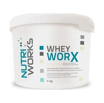 Protein NutriWorks Whey Worx 4 kg vanilka