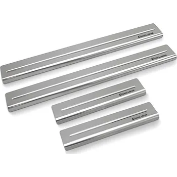 Prah karosérie CRONI Kryty prahů LONG LINE Audi A3 IV Sedan 4 2020- Kryt: dlouhá čára, Barva: Lesklá