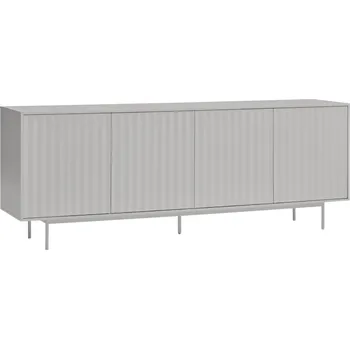 Komoda Světle šedá lakovaná komoda Teulat Sierra 211 x 47 cm