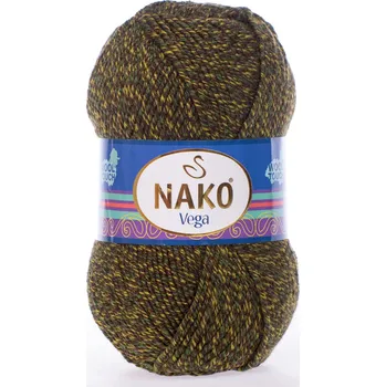 Příze Nako Pletací příze Vega - 21369 zelená