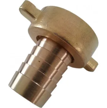 Přípojka hadicová, mosaz DN 25