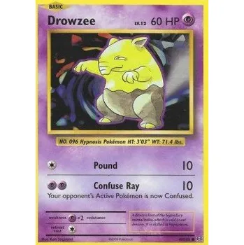 Karetní hra Pokémon EVO 049/108 Drowzee - Evolutions Stav: Near Mint, Verze: NORMAL