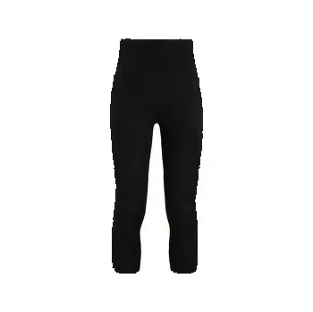 Dámské kalhoty Icebreaker Fastray High Rise 3/4 Tights Women Black černá S