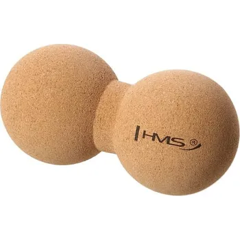 Korkový dvojitý masážní míč HMS BLW02 - Lacrosse Ball