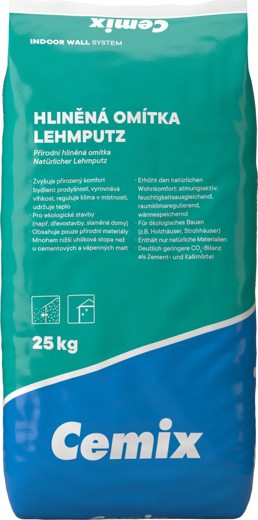 Cemix Hliněná Omítka 4611 25 Kg Od 283 Kč - Zbozi.cz