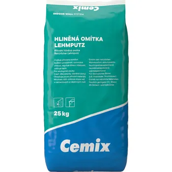 Omítka Cemix Hliněná omítka 4611 25 kg