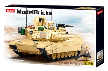 Stavebnice Sluban Sluban Model Bricks M38-B0892 M1A2 SEP V2 Abrams