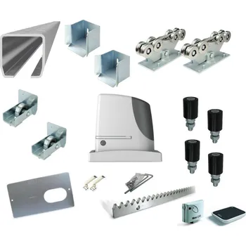 Sada pro posuvnou samonosnou bránu do šíře 11m - 1000kg - C140x140Zn - RUN1800KIT