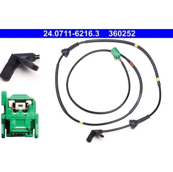 Přislušenství brzdového systému Snímač, počet otáček kol ATE 24.0711-6216.3