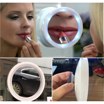 Koupelnový nábytek Kosmetické zvětšovací zrcátko Swivel Brite